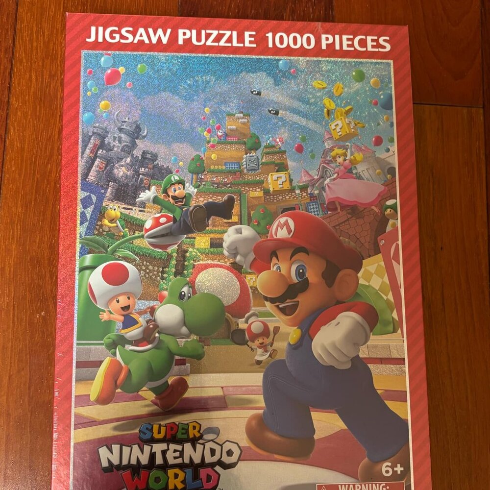 NEW Universal Studios Japan Nintendo Mario World Limited 1000-Piece Puzzle
